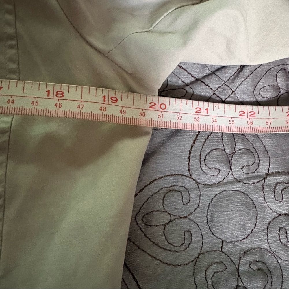 Calvin Klein Women’s Small Light Gray Coat Cinch Waist Zip Front - Picture 12 of 14